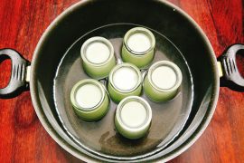 Hướng dẫn làm sữa chua trà xanh thơm mát cho mùa hè nóng